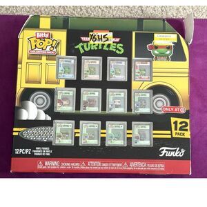 Funko Bitty POP! Teenage Mutant Ninja Turtles Collector 12 Pack NEW Damaged Box